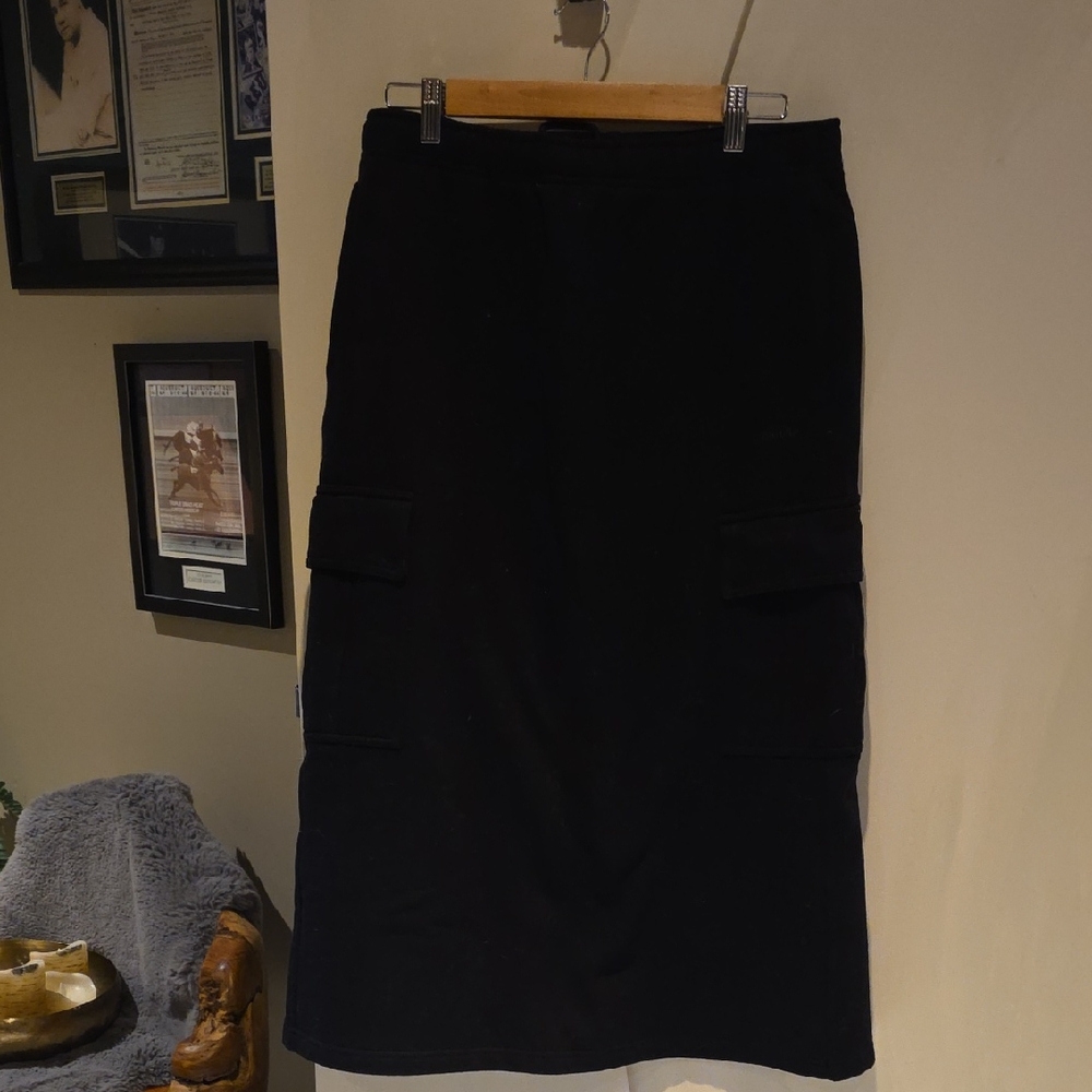 Aritzia Sweatfleece Maxi Skirt